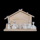 JASLICE EUROMARCHI HIŠA S FIGURAMI 8 CM 8/1 32X18X20 CM