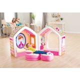 NAPIHLJIVA IGRAČA INTEX HIŠICA ZA PRINCESKE 124X109X122 CM