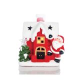 HIŠKA Z BOŽIČKOM 18.5 CM LED