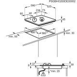 PLINSKA KUHALNA PLOŠČA AEG HKB64420NB