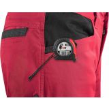 HLAČE CXS SOLIS FLEX DO PASU 50 RDEČE/ČRNA