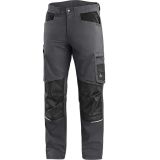 HLAČE CXS SOLIS FLEX DO PASU 54 SIVO/ČRNA