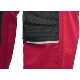 HLAČE CXS SOLIS FLEX DO PASU 62 RDEČE/ČRNA