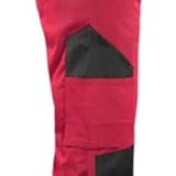 HLAČE CXS SOLIS FLEX DO PASU 64 RDEČE/ČRNA