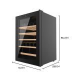 HLADILNA VINSKA VITRINA CECOTEC BOLERO GRANDSOMMELIER 48000 BLACK
