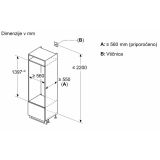 HLADILNIK BOSCH KIF51AFE0