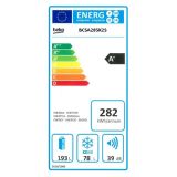 HLADILNIK IN ZAMRZOVALNIK BEKO BCSA 285K2S