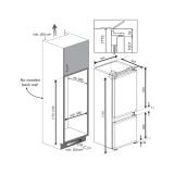 HLADILNIK IN ZAMRZOVALNIK BEKO BCSA285K3SN