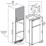 HLADILNIK IN ZAMRZOVALNIK BEKO BDSA250K3SN