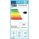 HLADILNIK IN ZAMRZOVALNIK BEKO RDSA 180 K20W