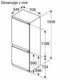 HLADILNIK IN ZAMRZOVALNIK BOSCH KBN96ADD0