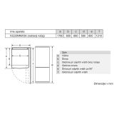 HLADILNIK IN ZAMRZOVALNIK BOSCH KGN33NLEB