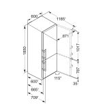 HLADILNIK IN ZAMRZOVALNIK LIEBHERR CBEF 4315