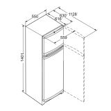 HLADILNIK IN ZAMRZOVALNIK LIEBHERR CTPELE 231