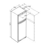 HLADILNIK IN ZAMRZOVALNIK LIEBHERR CTPELE251