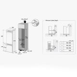 HLADILNIK IN ZAMRZOVALNIK SAMSUNG BRB80F26DEF0EO