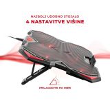 HLADILNO STOJALO ZA PRENOSNIK GENESIS OXID 250, ČRN