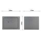 POHIŠTVENI TREZOR ROTTNER HOMESTAR 1 ODPIRANJE NA KLJUČ