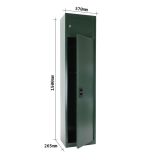 OMARA ZA OROŽJE ROTTNER HOMESTAR GUNSAFE 5 ODPIRANJE NA KLJUČ