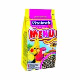 HRANA ZA NOTRANJE PTICE VITAKRAFT MENÜ VITAL ZA SRED.PAP. Z MED 1KG