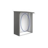 HRBTNA STENA ZA REGAL ZA DRVA BIOHORT WOODSTOCK V150, 145.5X196.5CM