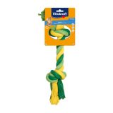 IGRAČA ZA PSA VITAKRAFT VLEKA BOMB.PISAN 37CM/300G, 2VOZLA