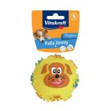 IGRAČA ZA PSA VITAKRAFT ŽOGA PL. OBRAZ ŽIVALI, 6.5CM