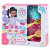 IGRE VLOG PLAYGO SET ZA ČAJ IN PECIVO S PRIBOROM, 24 KOS 6060