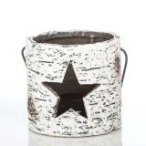 DEKORACIJA GLOSSTYLE IMITACIJA BREZE 10 CM ZA ČAJNO SVEČKO