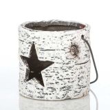 DEKORACIJA GLOSSTYLE IMITACIJA BREZE 10 CM ZA ČAJNO SVEČKO