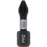 VIJAČNI NASTAVEK KRIŽNI BOSCH IMPACT PH2 25 MM 25 KOS