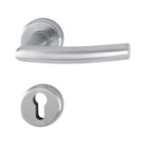 INOX KLJUKA ZA VRATA HOPPE ALTA Z ROZETO CILINDER F69