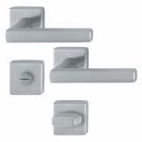 INOX KLJUKA ZA VRATA HOPPE DALLAS Z ROZETO WC F69