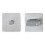 INOX KLJUKA ZA VRATA HOPPE KVADRATNA PLOSKA ROZETA F69, WC PAR=2 KOS