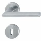 INOX KLJUKA ZA VRATA HOPPE STOCKHOLM Z ROZETO KLJUČ F69