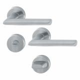 INOX KLJUKA ZA VRATA HOPPE STOCKHOLM Z ROZETO WC F69