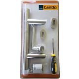 OKOVJE ZA VRATA CANDO INOX ROČAJ 80 CM LEVI +NOTRANJA KLJUKA