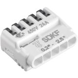 INŠTALACIJSKA SPONKA SMARTEXX UNI-5 UNIVERZALNA 0.5-2.5MM2 ZA MEHKE ŽICE