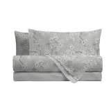 POSTELJNINA AMO LA CASA IRENE SIVA 140X200 / 60X80CM