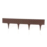 IZD. ZA UREJANJE POVRŠIN PVC PALISADA RATTAN RJAVA GPPRAT-08-025BR 1/3