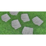 IZDELEK IZ KAMNA ALPCOLOR STOPNIK IZ UMETNEGA KAMNA SVETLO SIV 36-42,DEB 2CM