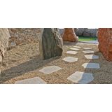 IZDELEK IZ KAMNA ALPCOLOR STOPNIK IZ UMETNEGA KAMNA SVETLO SIV 36-42,DEB 2CM