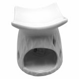 SVEČNIK GLOSSTYLE IZPARILNIK 9 CM PORCELAN