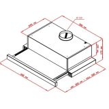 IZVLEČNA KUHINJSKA NAPA SIMFER 8502