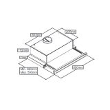 IZVLEČNA KUHINJSKA NAPA TESLA DT600SX