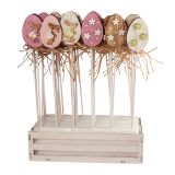 LESENI USTVARJAL. DODATKI RAYHER JAJČEK NA PIKU 4X6X1CM 25CM