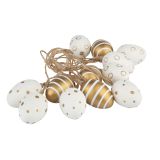 VELIKONOČNI PROGRAM JAJČKA 4 CM 12/1 Z ZLATIM DEKORJEM