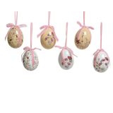 JAJČKA NA TRAKU, RUMENA/BELA, 6/1