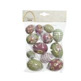 JAJČKA NA TRAKU, VIJOLIČNA/ZELENA, 12/1