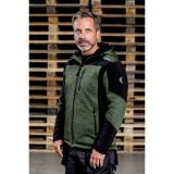 JAKNA ALBATROS ALDRIN XXXL OLIVNO / ČRNA PLETENINA / SOFTSHELL